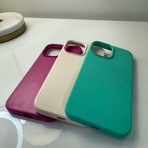 3 Silicone iPhone 13 Pro Max cases